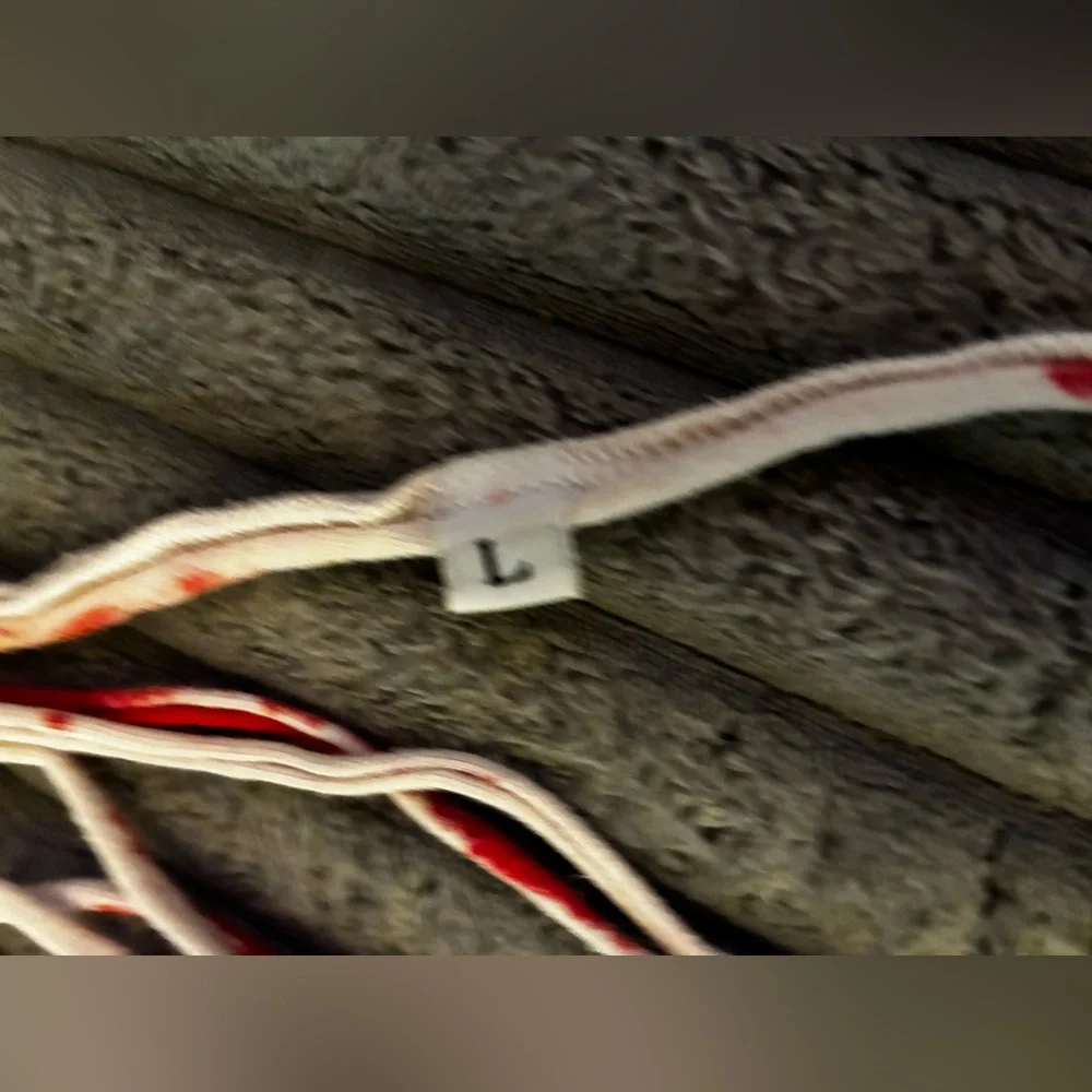 Affliction Red and Black Tie-Dye Fringe Top - Picture 5 of 8